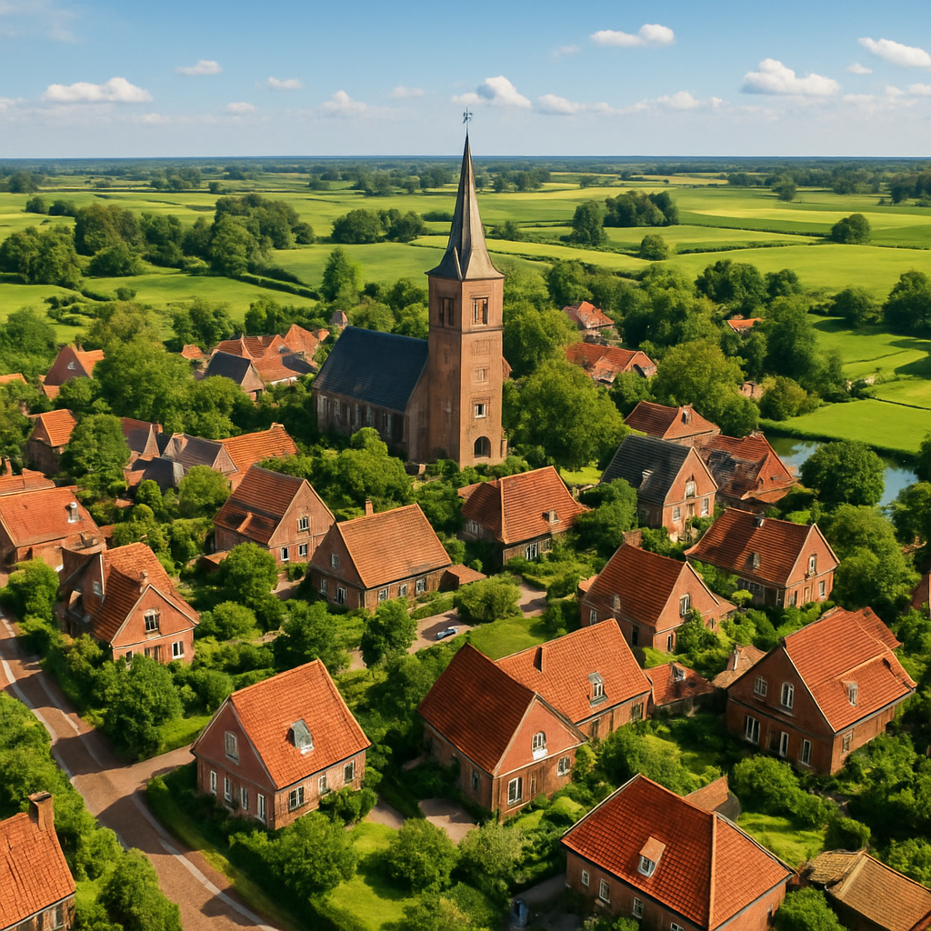 Luchtfoto Wilsum