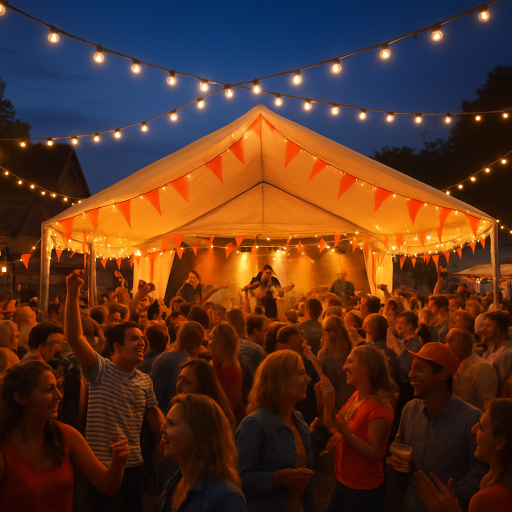 Oranjefeest sfeerbeeld